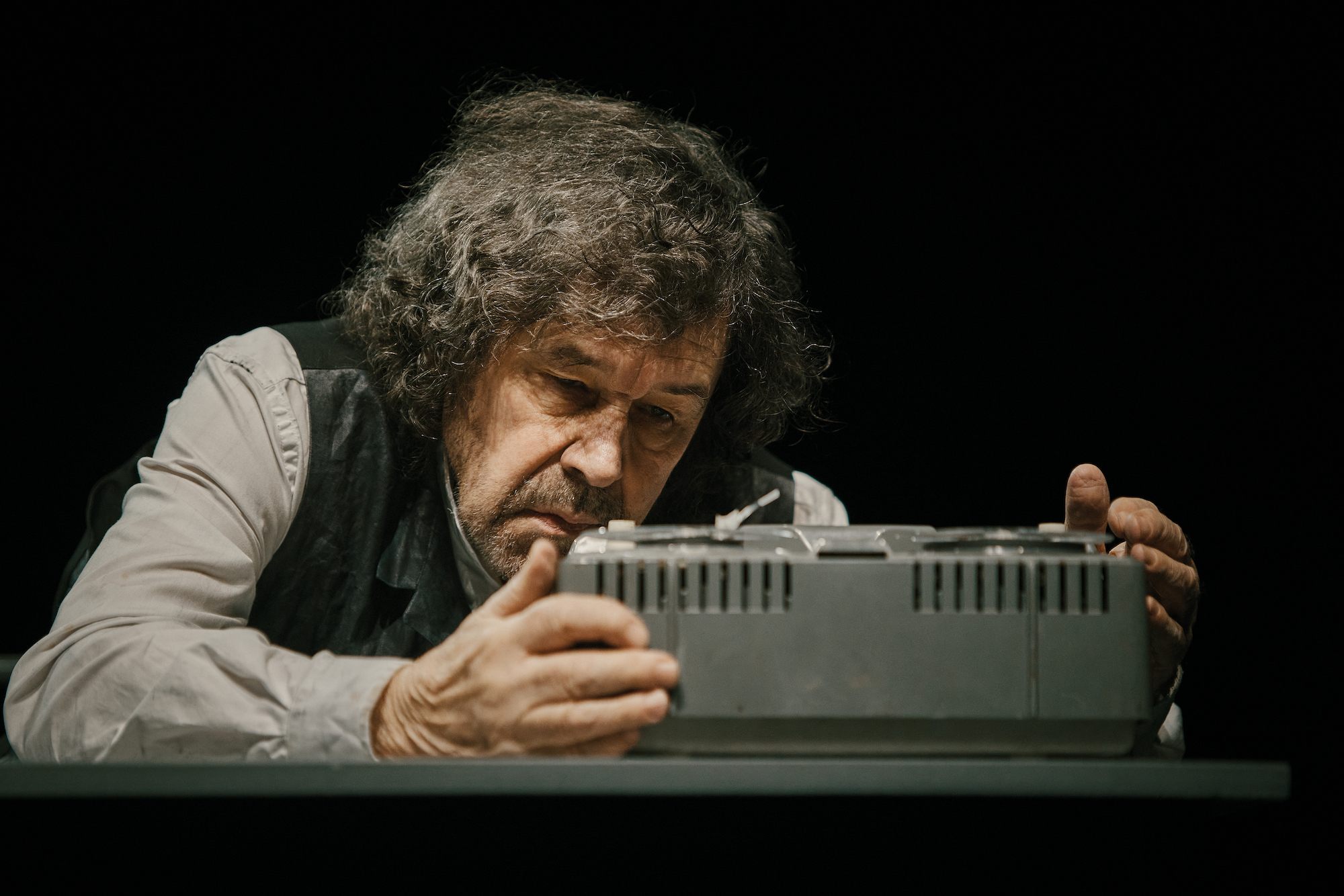 Stephen Rea in Krapp's Last Tape