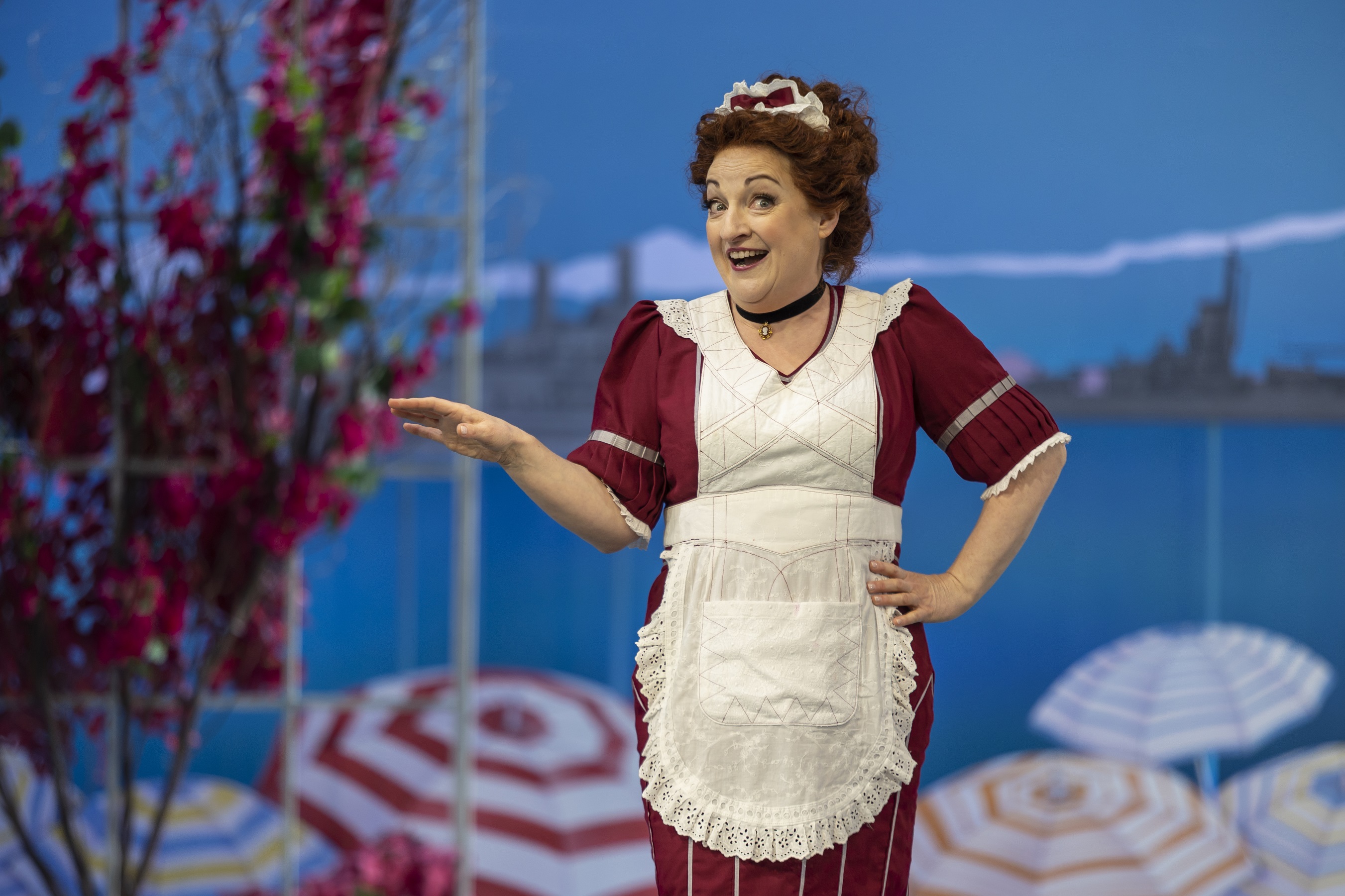 Ailish Tynan as Despina in Garsington Opera's Cosi fan tutte