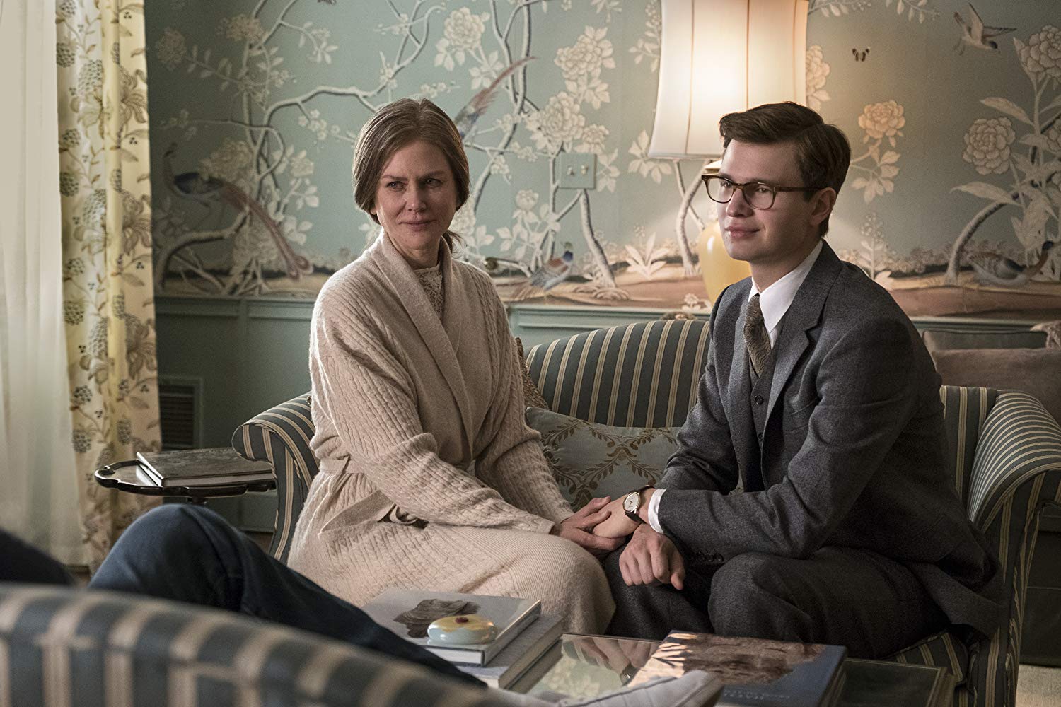 Nicole Kidman and Ansel Egort in The Goldfinch