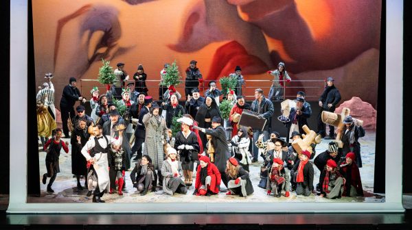 Opera North's La Boheme, Act 2 cr Richard H Smith