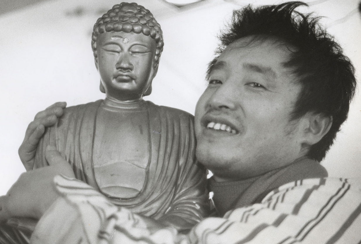 Nam June Paik and Buddha