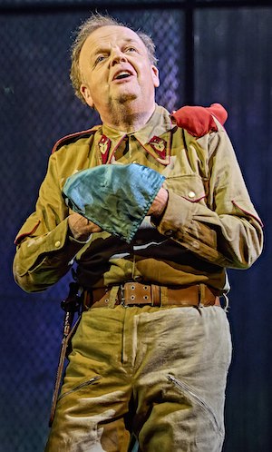Toby Jones as Iago in Othello at Theatre Royal Haymarket