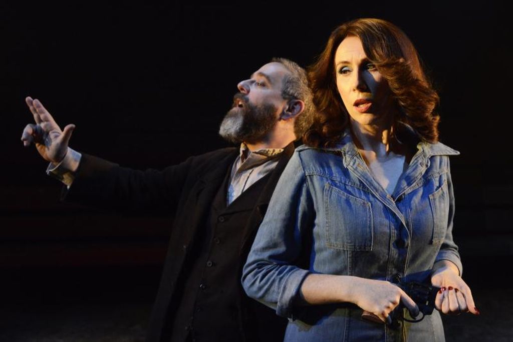 Andy Nyman and Catherine Tate in 'Assassins'