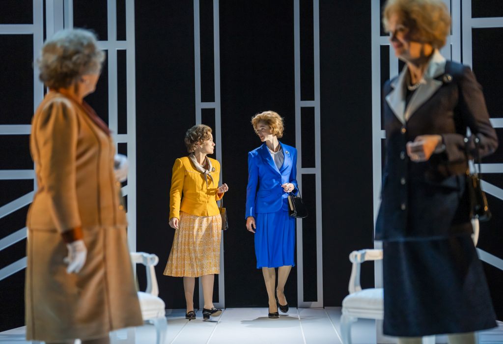 Handbagged revived at the Kiln Theatre