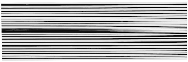 Bridget Riley, Horizontal Vibration, 1961; Private collection