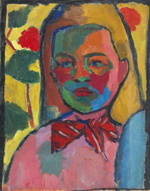 Sonia Delaunay, 1885 – 1979 Young Finnish Woman (La Jeune finlandaise), 1907 Oil on canvas 44 x 36 cm Private collection © reserved / photo Christie's / Bridgeman Images