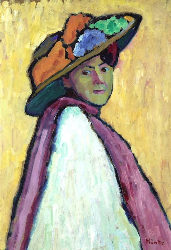 Gabriele Münter Portrait of Marianne von Werefkin, 1909 Lenbachhaus Munich, Donation of Gabriele Münter, 1957 © DACS 2024