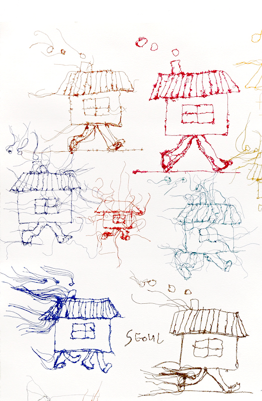 Do Ho Suh, My Homes, 2010. (detail) Photography by Hyunsoo Kim Courtesy of the artist, Lehmann Maupin, New York, Seoul and London, Victoria Miro and STPI - Creative Workshop & Gallery © Do Ho Suh