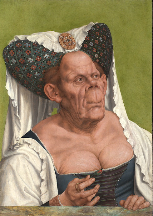 An Old Woman ('The Ugly Duchess') Quinten Massys about 1513. © The National Gallery, London