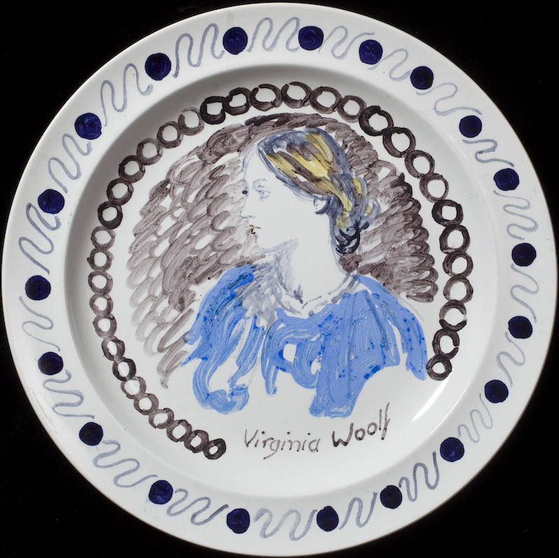 Vanessa Bell and Duncan Grant, Famous Women Dinner Service, Virginia Woolf. 1932-1934, Charleston