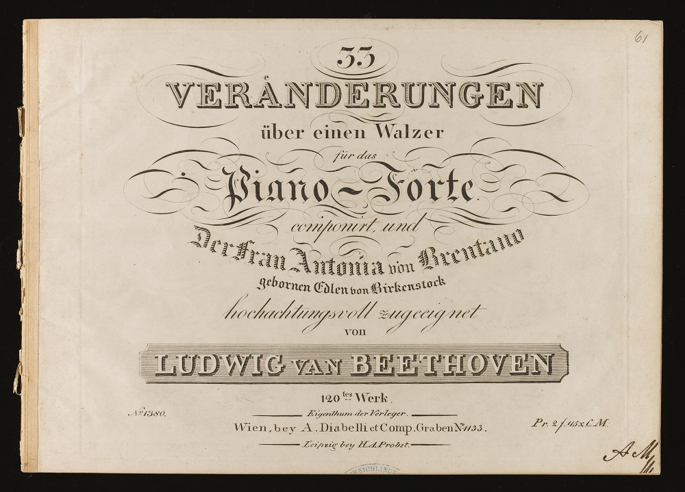 Beethoven Diabelli Variations