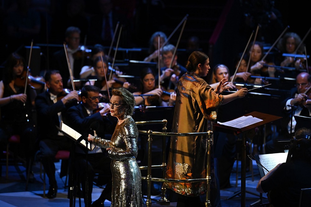 Lesley Manville at the Proms