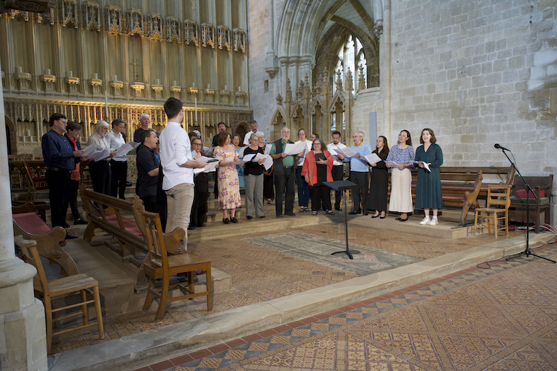 The chamber concert at the Voces8 summer school