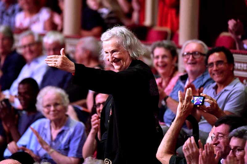 Composer Thea Musgrave, at the BBC Proms