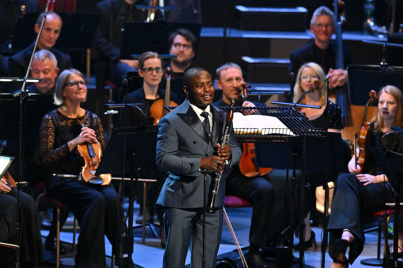 American clarinettist Anthony McGill at the Proms