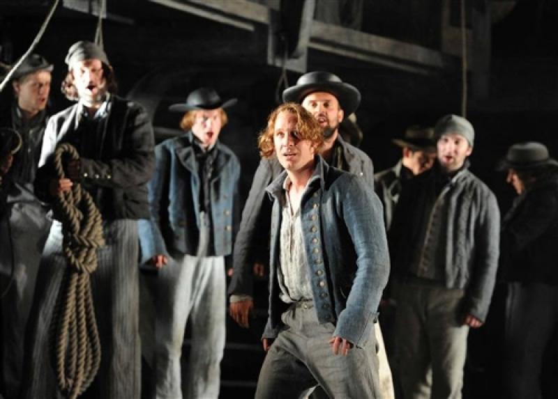 Glyndebourne Billy Budd pictured by Alastair Muir