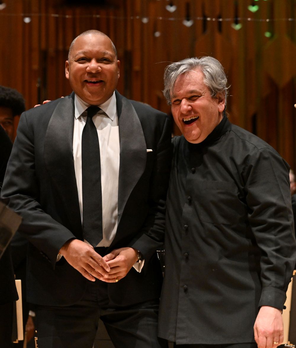 Wynton Marsalis and Antonio Pappano