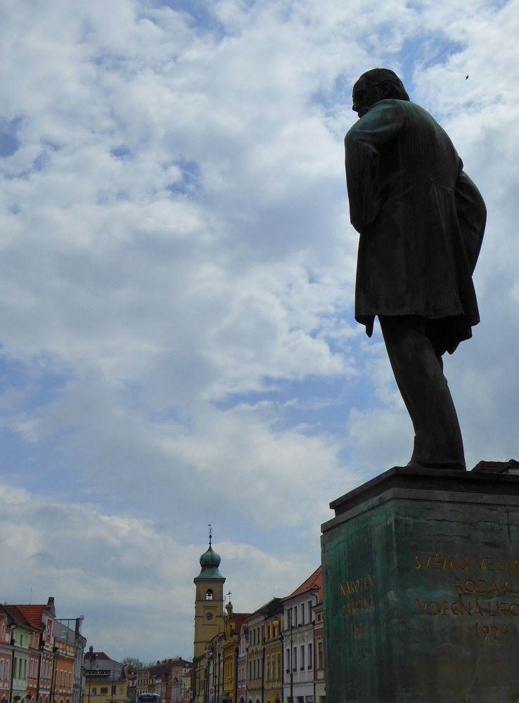 Smetana statue in Litomysl