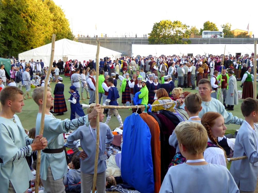 Before the Dance Finale in Riga