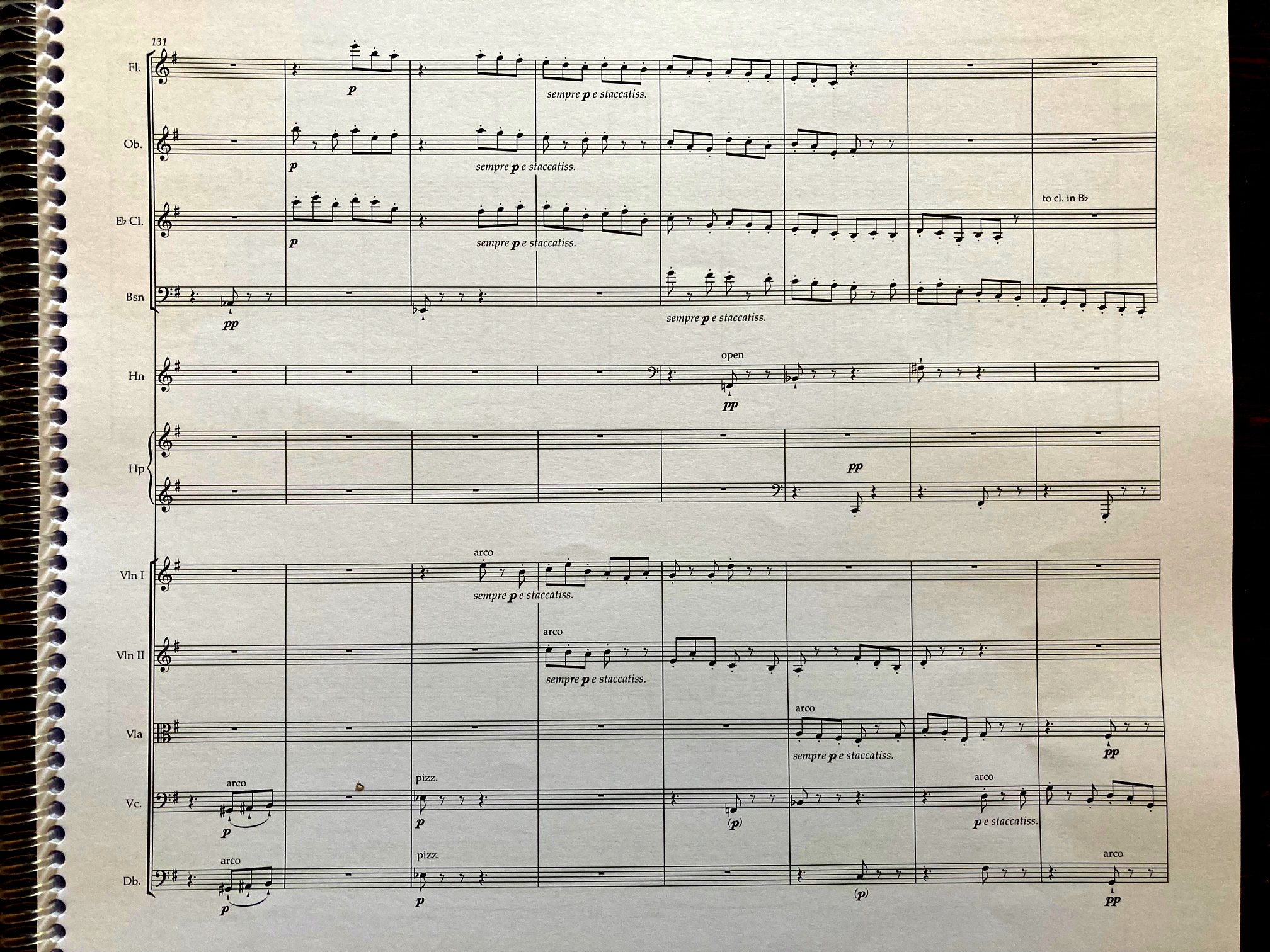 Joseph Phibbs' score for 'Our Hunting Fathers'