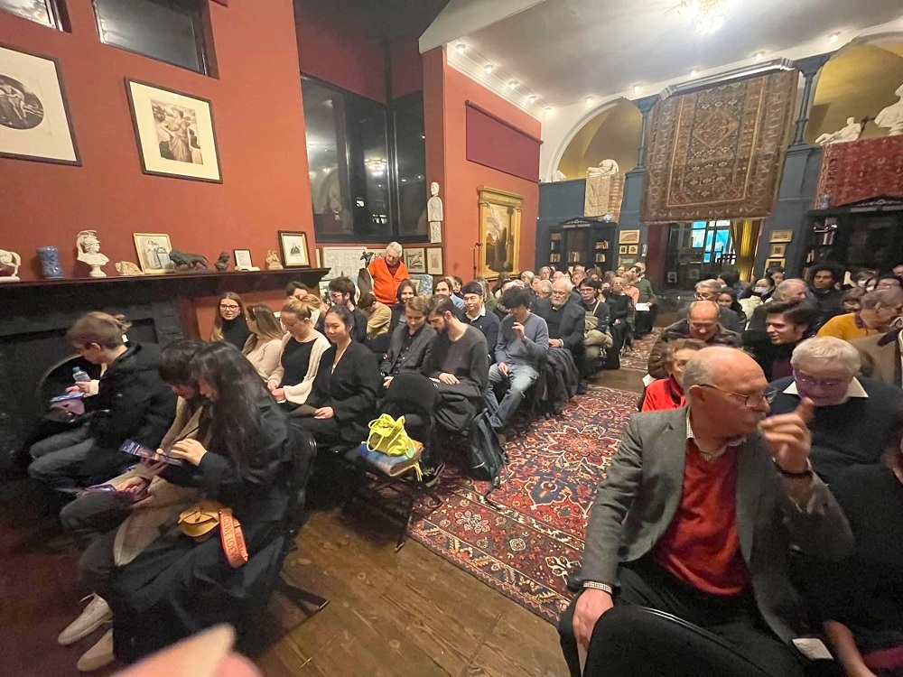 Audience for Alexeev recital at Leighton House