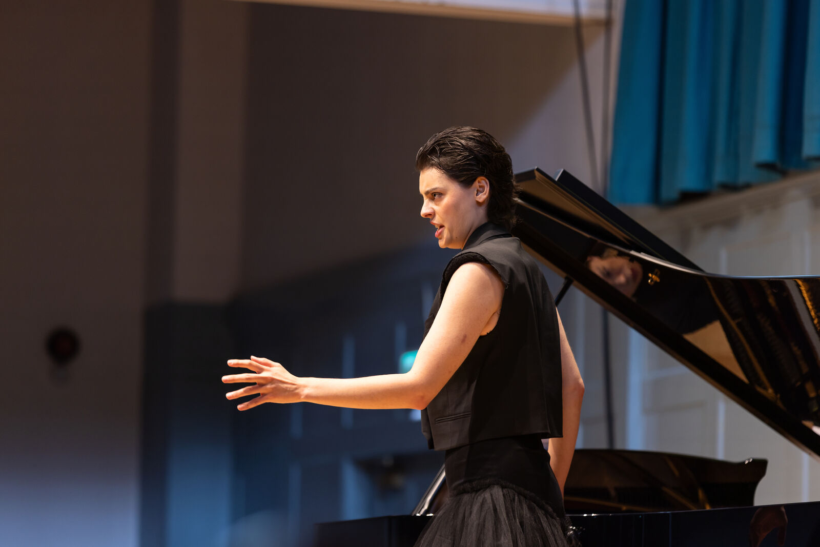 Emily D'Angelo in Edinburgh