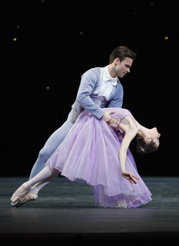 Alexander Campbell and Emma Maguire in In the Night, Royal Ballet