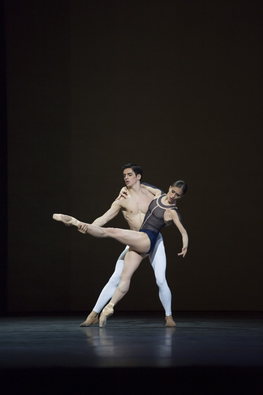 Marianela Nuñez and Federico Bonelli in Christopher Wheeldon's 'After the Rain' at the Royal Ballet. Photo by Bill Cooper.