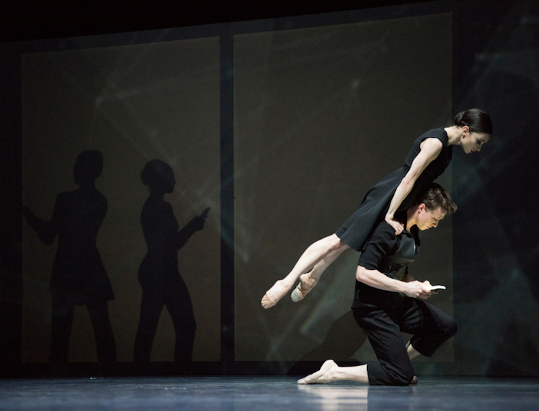 Dores André and Benjamin Freemantle in Wheeldon's 'Bound To'