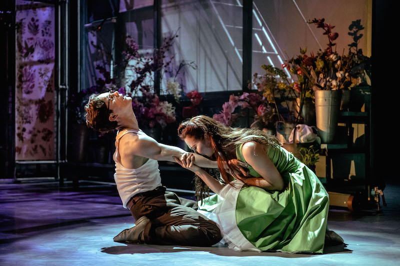 Love in bloom: Daniel Collins and Rachel Muldoon in 'Jekyll & Hyde'