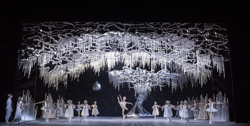 Dance of the Snowflakes in ENB's new Nutcracker