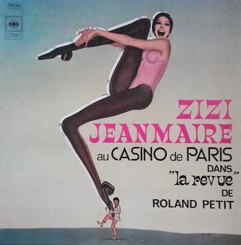 Jeanmaire poster for the Casino de Paris