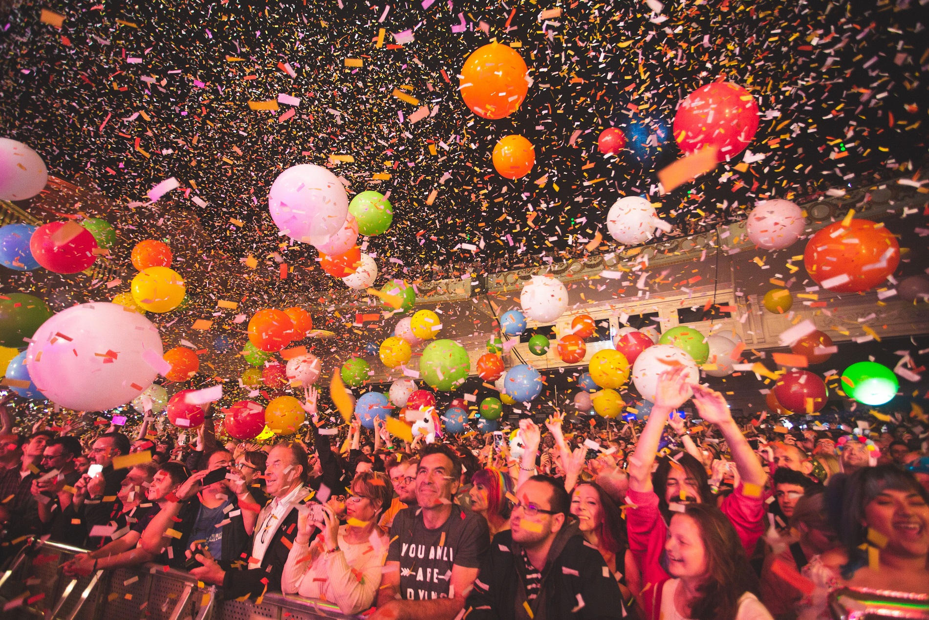 The Flaming Lips' crowd at Brixton Academy