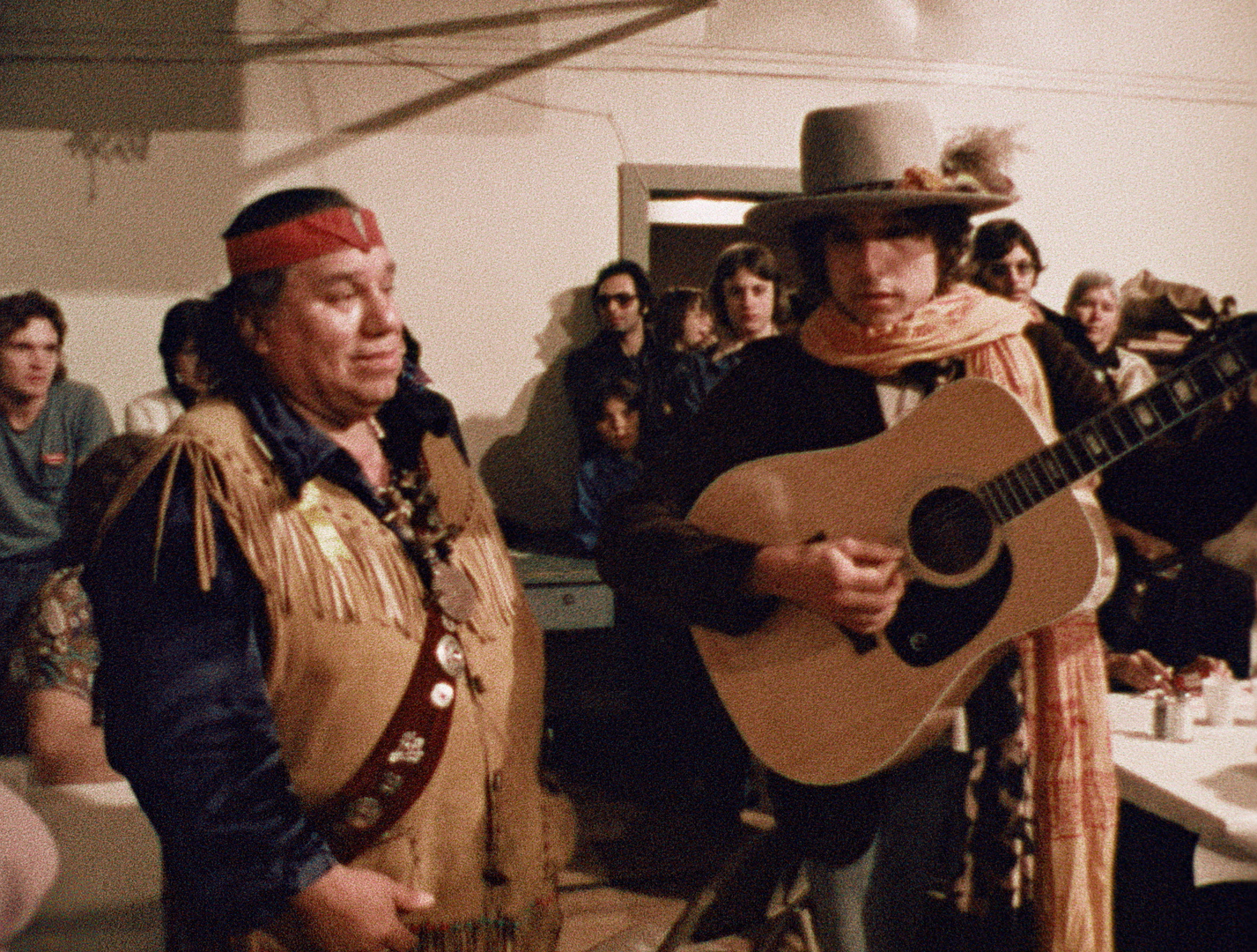 Dylan in Rolling Thunder Revue