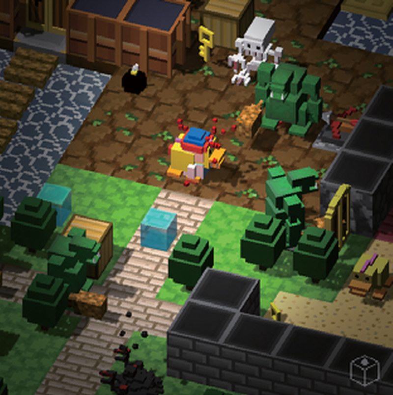 BlockQuest - RPG dungeon bash meets Crossy Road