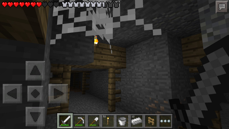 MCPE - abandoned mineshaft