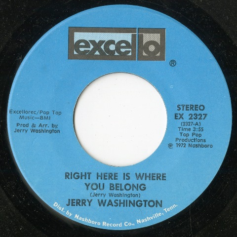 ave Godin's Deep Soul Treasures Volume 5_Jerry Washington Right Here Is Where You Belong