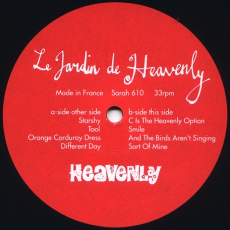 Le Jardin de Heavenly_label