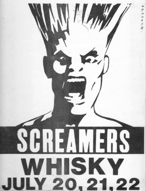 Screamers Demo Hollywood 1977_Whisky July 1977_web