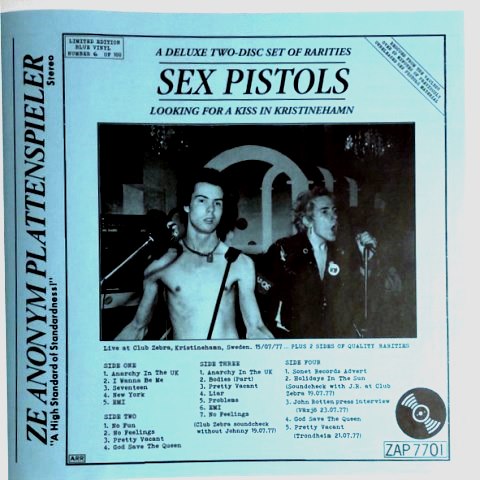 Sex Pistols  - Looking For a Kiss in Kristinehamn