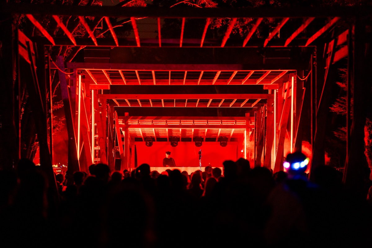 The Grove rave stage