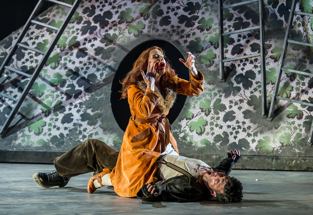 Claire Booth and Joshua Bloom in Garsington Cunning Little Vixen