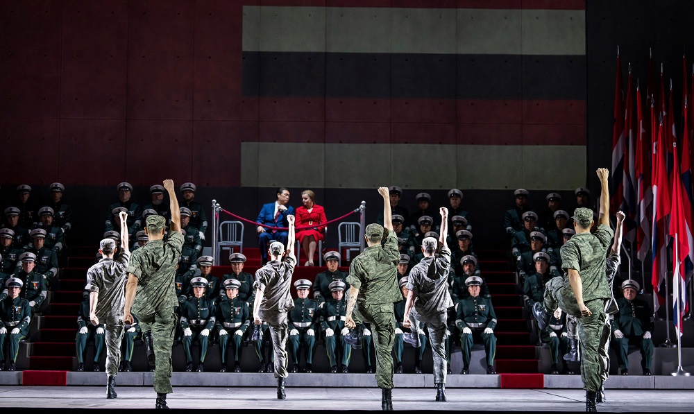 Triumphal Scene ballet in Royal Opera 'Aida'