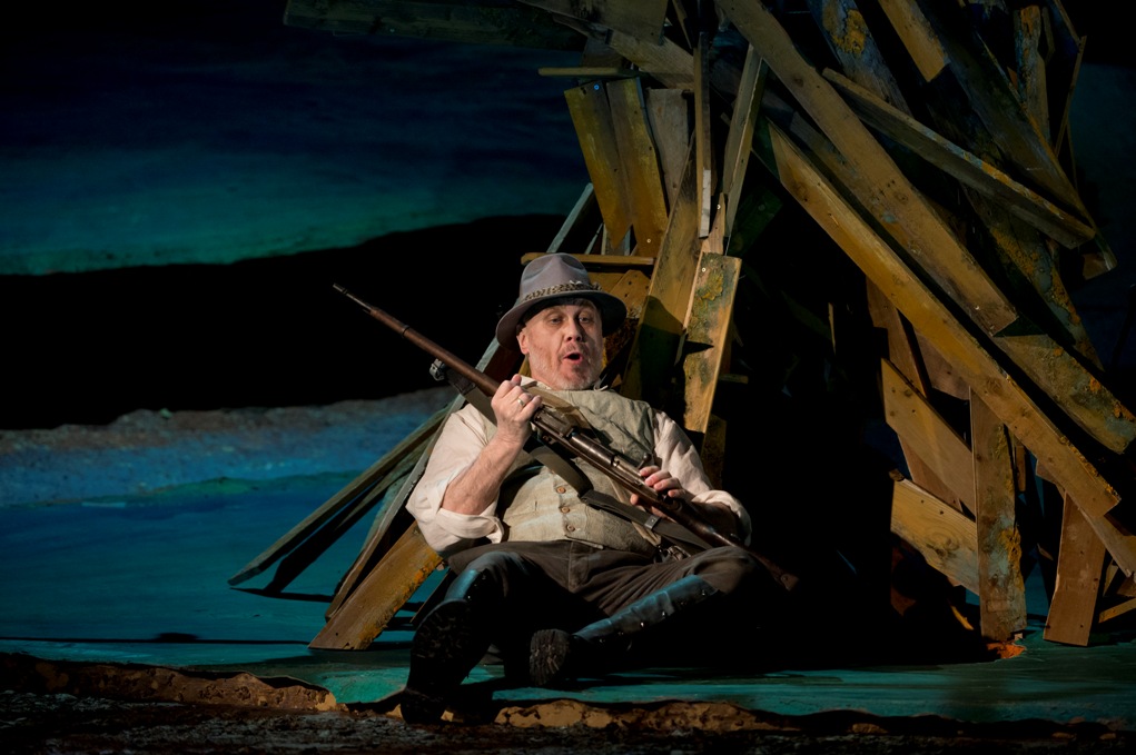 Sergei Leiferkus as the Forester in the Glyndebourne production of The Cunning Little Vixen