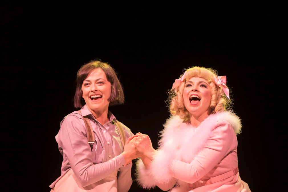 Lara Pulver and Gemma Sutton in Gypsy