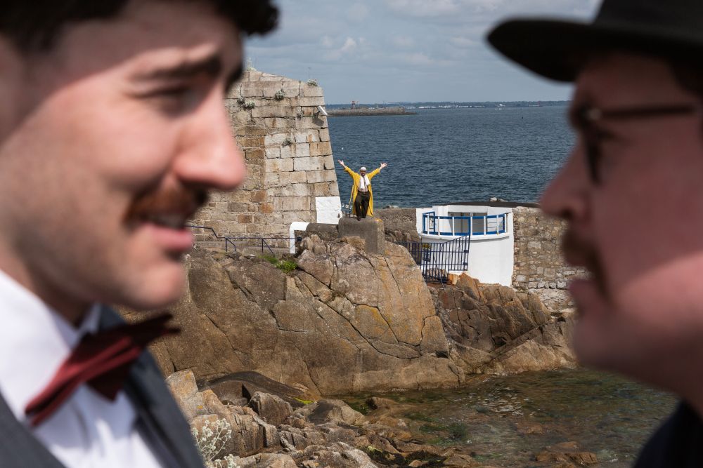 Scene from 'Telemachus' at the Forty Foot