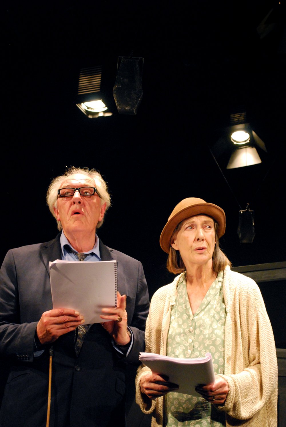 Michael Gambon and Eileen Atkins in Samuel Beckett's All That Fall at the Jermyn Street Theatre