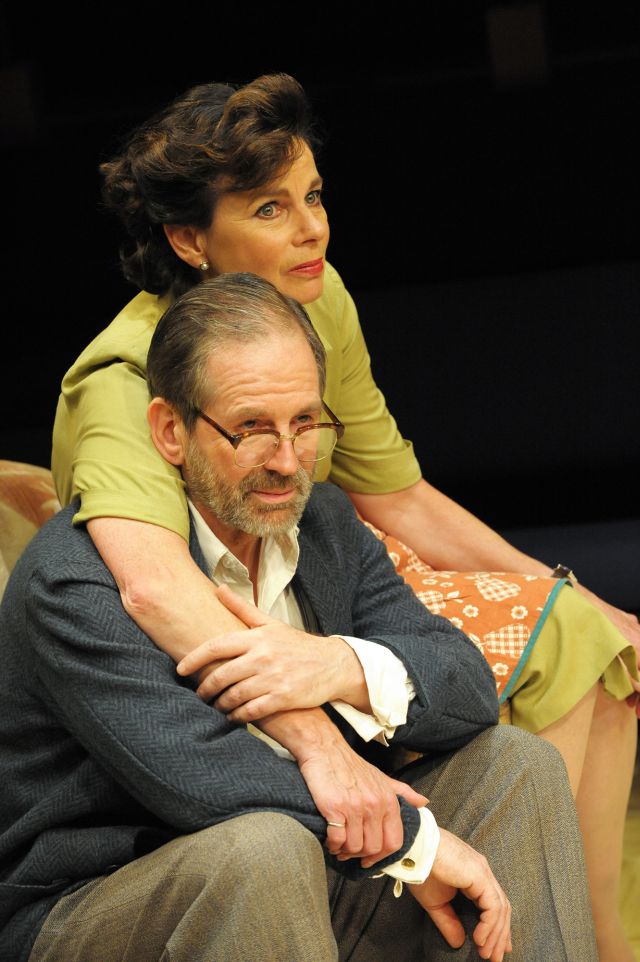 Stuart Fox and Julia Hills in Springs Eternal