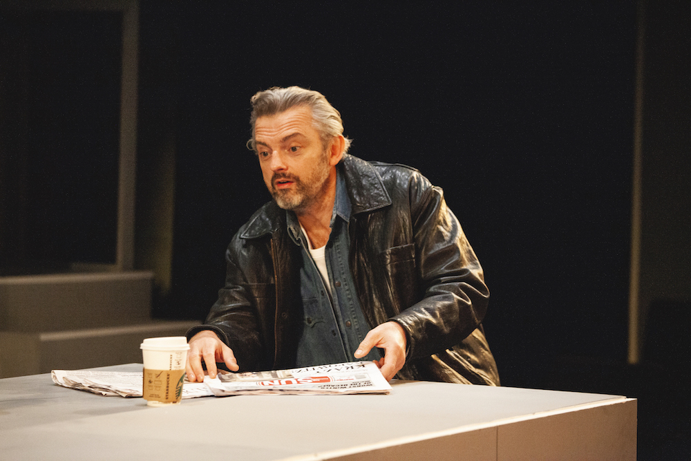 Neil Sheffield in 'Mother of Him' at the Park Theatre