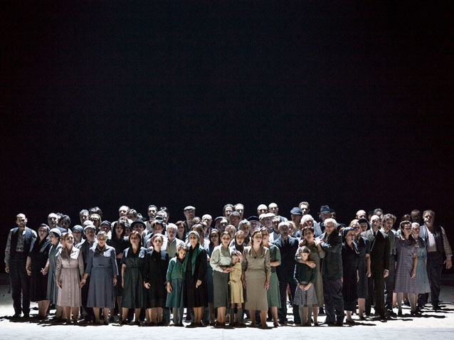 The Chorus of Royal Opera in Nabucco